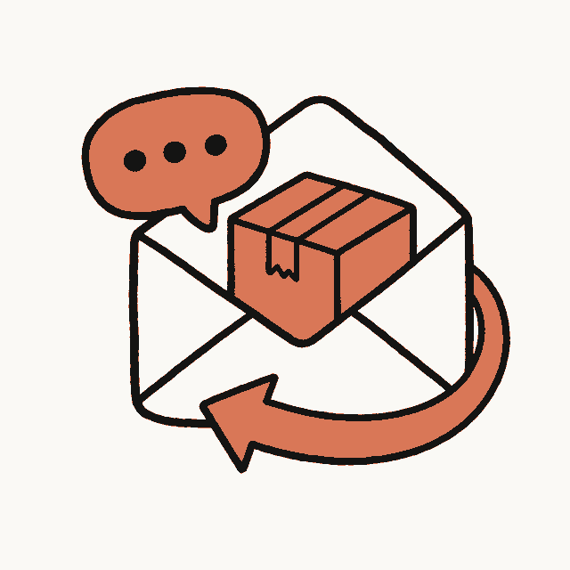 Draft buyer replies that stay on task illustration