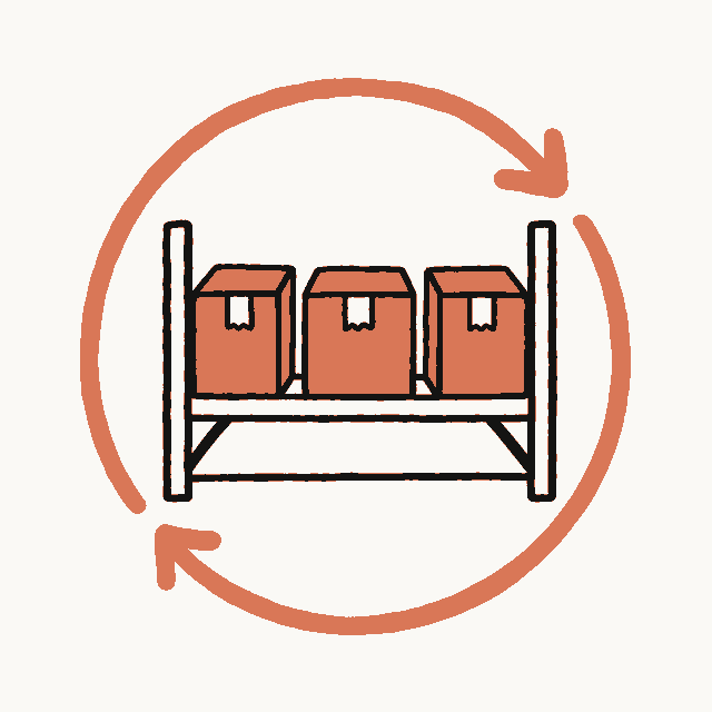 Build a restock view from real demand illustration